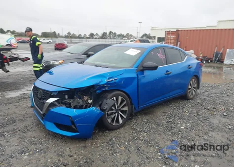 2021 Nissan Sentra Sv Xtronic Cvt z USA, uszkodzony, nr VIN 3N1AB8CV4MY265197